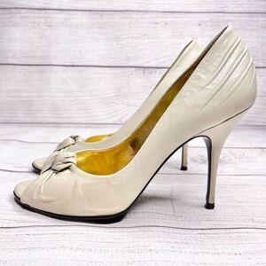 Cathy Jean Brazilian Leather Heels size 7‎